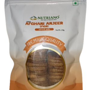 Nutriano Premium Afghani Anjeer (Dried Figs) – Jumbo Size, Naturally Sweet & Soft – Rich in Fiber & Calcium – Healthy Dry Fruit Snack – 250g