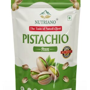 Nutriano Premium Roasted & Salted Pistachios (Pista) – Crunchy, Jumbo Size & Flavorful – Rich in Protein & Fiber – Ready to Eat Snack – 250g